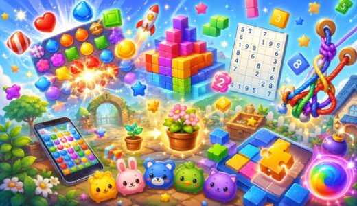 パズルアプリおすすめ37選｜無料の人気・新作アプリ【2026年最新】