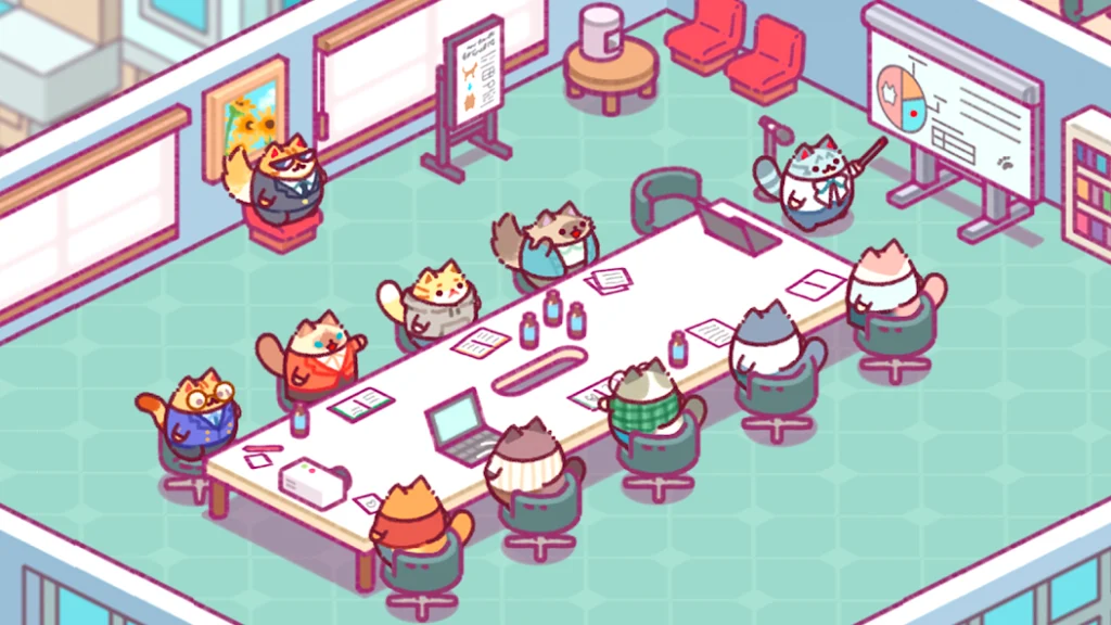 大富豪の猫育成ゲーム